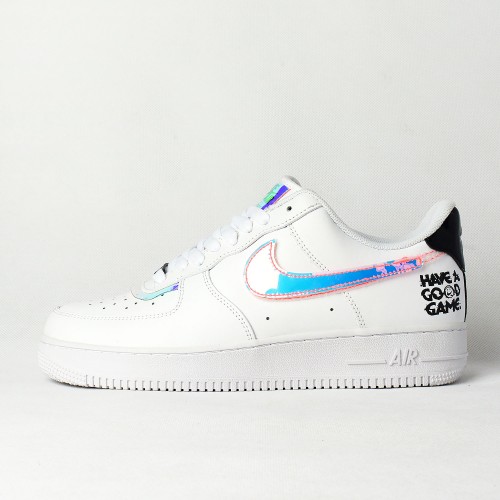 nike air force 1 holographic tick